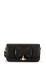 Vivienne Westwood Bow Leather Black Clutch Bag