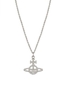 VIVIENNE WESTWOOD CALLIOPE PENDANT Size: One,  colour: PLATINUM