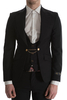 Vivienne Westwood Chain Waistcoat Insert Blazer Black