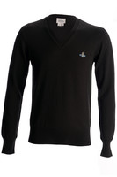 Vivienne Westwood Classic Chest Orb Jumper Black