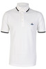 Vivienne Westwood Classic Contrast Trim Polo White
