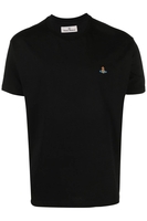 VIVIENNE WESTWOOD CLASSIC COTTON ORB T-SHIRT Size: L,  colour: BLACK
