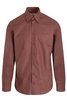 VIVIENNE WESTWOOD CLASSIC GHOST SHIRT WITH ORB Size: 46,  colour: BROWN