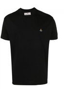 VIVIENNE WESTWOOD CLASSIC MULIRCOLOR ORB T SHIRT Size: L,  colour: BLAC