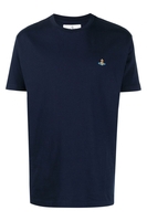 VIVIENNE WESTWOOD CLASSIC MULIRCOLOR ORB T SHIRT Size: S,  colour: NAVY