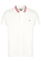 VIVIENNE WESTWOOD CLASSIC ORB POLO SHIRT Size: 3XL,  colour: WHITE
