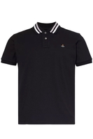VIVIENNE WESTWOOD CLASSIC ORB POLO SHIRT Size: L,  colour: BLACK