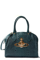 Vivienne Westwood Classic Orb Print Bag Green