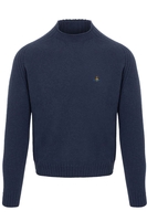 VIVIENNE WESTWOOD CLASSIC ORB SWEATER Size: L,  colour: NAVY