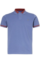 VIVIENNE WESTWOOD CLASSIC PIQUE POLO SHIRT Size: 3XL,  colour: BLUE