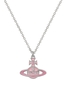 VIVIENNE WESTWOOD CONCETTA BR PENDANT Size: One,  colour: PINK