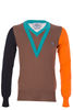 Vivienne Westwood Double V-Neck Design Jumper