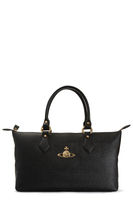 Vivienne Westwood Faux Leather Divina Tote Bag Black