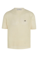 VIVIENNE WESTWOOD JULIAN KNITTED T-SHIRT Size: S,  colour: CREAM