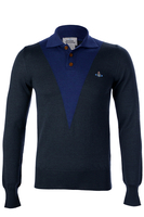 Vivienne Westwood Knitted Long Sleeve Polo