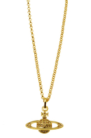 Vivienne Westwood Mini Bas Relief Gold Pendant