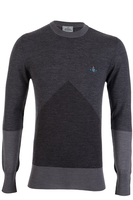 Vivienne Westwood Mono Print Grey Jumper