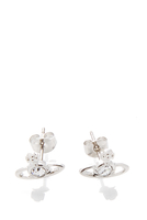 Vivienne Westwood Nano Solitaire Earrings Crystal