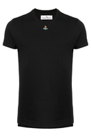 VIVIENNE WESTWOOD ORB PERU COTTON T SHIRT Size: S,  colour: BLACK