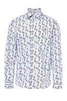 VIVIENNE WESTWOOD SAFETY PIN GHOST SHIRT Size: 52,  colour: BLUE