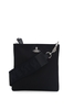 VIVIENNE WESTWOOD SQUIRE SQUARE X BODY BAG Size: One,  colour: BLACK