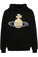 VIVIENNE WESTWOOD TIME MACHINE PULLOVER HOODED TOP Size: L,  colour: BL