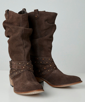 A Touch Of Boho Suede Boots