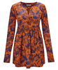 Abstract Floral Smock
