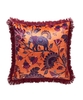 African Elephant Fringe Cushion