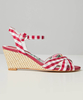 American Diner Wedge Sandals