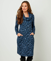 Animal Jacquard Dress
