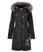Animal Jacquard Parka