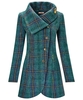 Asymmetric Collar Coat