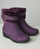 Autumn Berries Wedge Boots