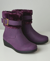 Autumn Berries Wedge Boots