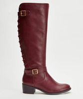 Autumn Walk Lace Back Boots