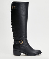 Autumn Walk Lace Back Boots