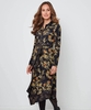 Autumnal Palm Jersey Dress