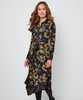 Autumnal Palm Jersey Dress