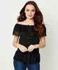 Bardot Neck Top