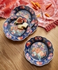 Beautiful Baroque Floral Side Plates