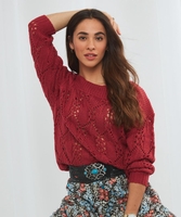 Beautiful Boat Neck Sweater