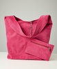 Bella Boho Suede Bag With Purse
