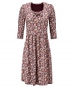 Berry Floral Dress
