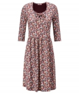 Berry Floral Dress