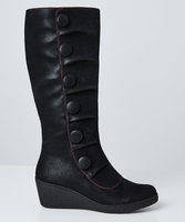 Bold And Beautiful Wedge Boots