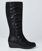 Bold And Beautiful Wedge Boots