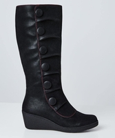 Bold And Beautiful Wedge Boots
