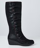 Bold And Beautiful Wedge Boots