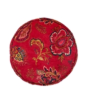 Bold Floral Round Cushion